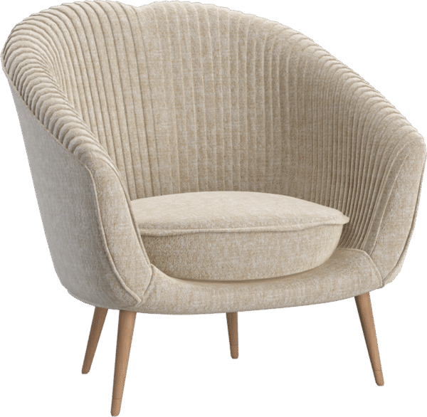 CozyShell Accent Chair